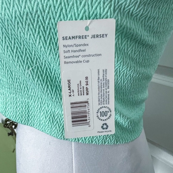 XL Jockey Seamfree Jersey Medium Support Sports Bra (NWT) - Picture 10 of 10